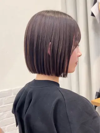 ミディアム カラー パーマ ヘアアレンジ メンズ Vel 新宿店所属・美髪矯正/髪質改善 カラー✨️Velのヘアスタイル