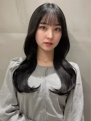 ロング 韓国ヘア指名No.1 🇰🇷赤西栄斗のヘアスタイル