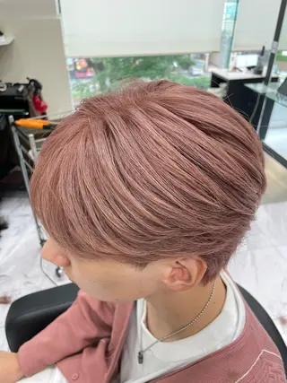 カラー メンズ 🐥くまがい💛 ダブルカラー／パーマのヘアスタイル