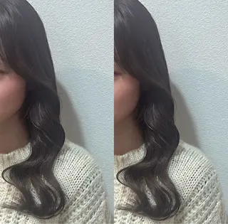 ロング 透明感カラー／ 艶感カラー／RAMUのヘアスタイル