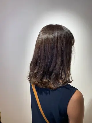 ミディアム カラー 中島 直哉のヘアスタイル