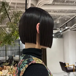 ミディアム 🌈ボブ/縮毛矯正/ 梅田美容室🌈もあのヘアスタイル