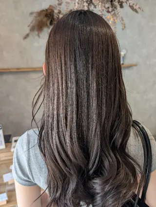 ロング カラー ヘアアレンジ 大人かわいい💎ツヤ ✧亜美︎✧我孫子のヘアスタイル