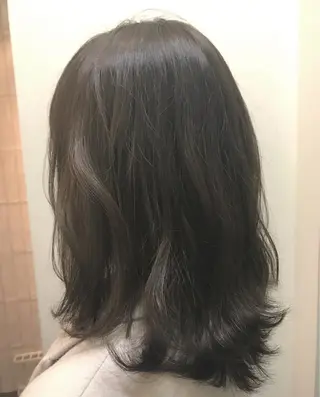 ミディアム カラー ヘアアレンジ 骨格診断🍒似合わせ ヘア🍒宮澤瑞穂のヘアスタイル