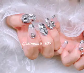 ネイル 23時まで❤︎韓国、 ワンホンネイルのネイルデザイン