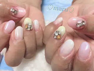 ネイル まるみ ♡のネイルデザイン