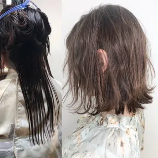ショート カラー メンズヘア特化 崎田 成人のヘアスタイル