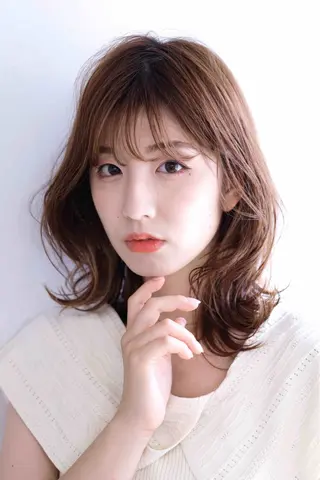 セミロング 横野 孝志のヘアスタイル