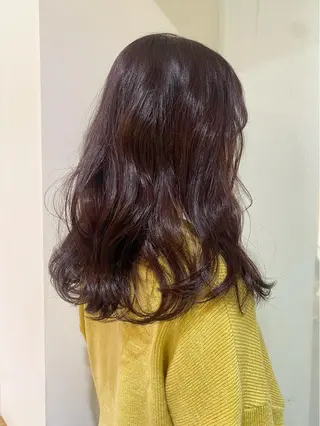 ロング 🎀透明感× 暖色カラーつな🎀のヘアスタイル