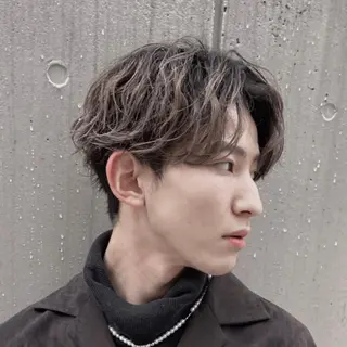 カラー メンズ メンズ縮毛矯正 ♠️店長下平隼人のヘアスタイル