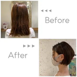 ショート 美容室moon所属・韓国スタイル🇰🇷 annaのヘアスタイル