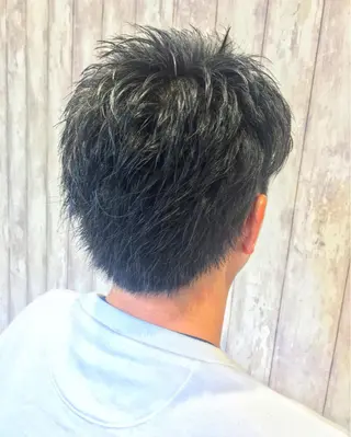 ショート メンズ boutique misakiのヘアスタイル