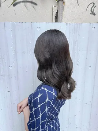 セミロング 泉 堅也のヘアスタイル