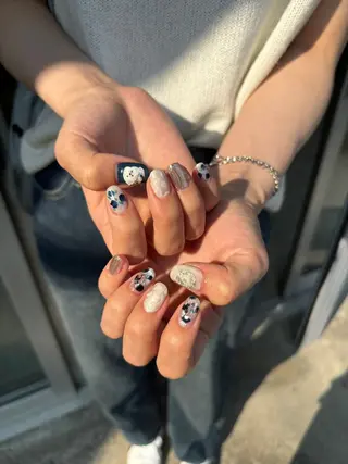 ネイル hinako /個性派ニュアンスのネイルデザイン