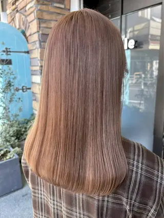 ロング カラー ハイトーン/韓国風/ 艶髪/吉祥寺のヘアスタイル