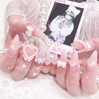 ネイル 🎀 Mayu 🎀痛ネイルのネイルデザイン