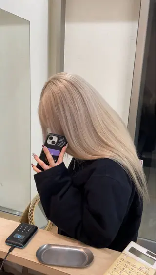 ロング カラー 橋本翔 /レイヤーカットのヘアスタイル