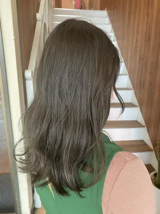 ミディアム カラー パーマ ヘアアレンジ メンズ キッズ ネイル マツエク・マツパ アイブロウ 【暗め透明感カラー】 【インナー】小島良太のヘアスタイル