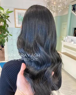 ロング カラー パーマ ヘアアレンジ Zina渋谷エリア マネージャShionのヘアスタイル