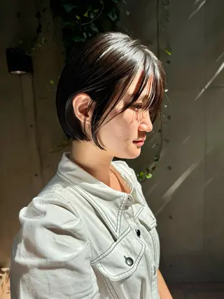 ショート ボブ/ショート 吉田竣のヘアスタイル