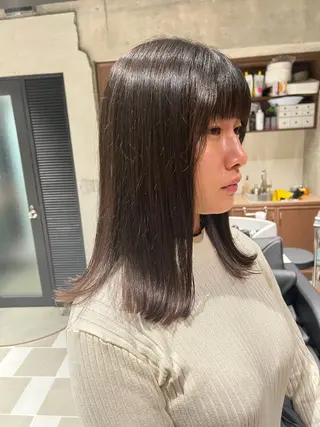 ミディアム nok所属・nok kaoriのヘアスタイル