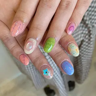 ネイル BONNIE所属・BONNIE MIKIのネイルデザイン