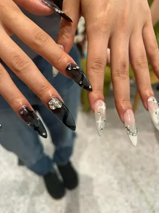 ネイル 個性派/中韓ネイル SAKURAのネイルデザイン