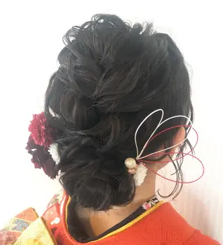 ヘアアレンジ SALON DE KIKUCHI 本店所属・菊池 栄里奈のヘアスタイル