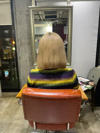 ショート カラー salon de Milk所属・韓国ヘア/艶髪/ ガーリー/ラナ🎀のヘアスタイル