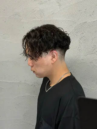 パーマ メンズ 【柏】ハイトーン× 美髪矯正💫だいちのヘアスタイル