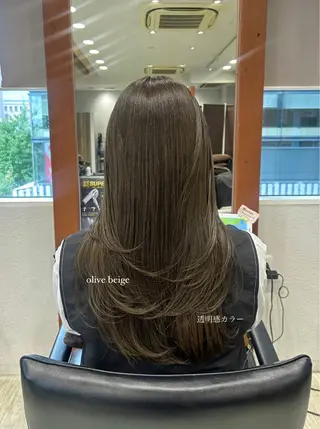 カラー CIEL 難波店所属・🎀透明感/レイヤ ー/Kotona🎀のヘアスタイル