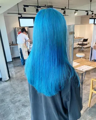 ミディアム カラー ハイトーン/レイヤー /ケアブリーチ石川治のヘアスタイル