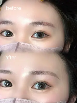 アイブロウ SALON VILLAGE 吉祥寺所属・🫧メンズアイリスト ふじたに🫧のマツエク・マツパデザイン