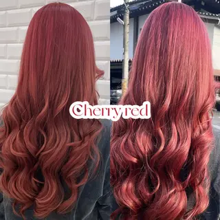 ロング カラー ガーリーカラー🩷 ユウ🍓💞のヘアスタイル