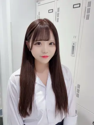 ロング カラー 🎀藤沢 ﾊｲﾄｰﾝ ららのヘアスタイル