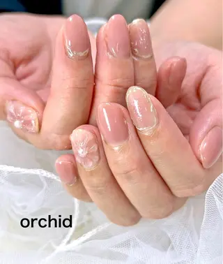 ネイル orchid ♡オーキッドのネイルデザイン