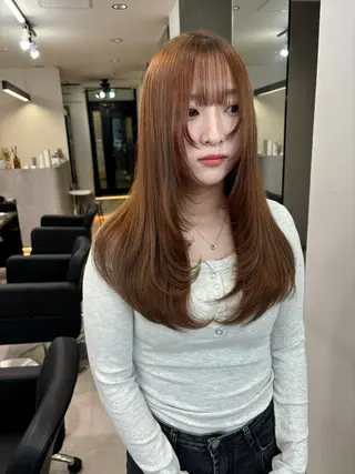 ロング 谷村 龍之輔のヘアスタイル