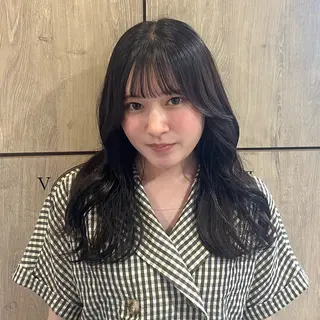 ロング カラー/韓国レイヤー /ブリーチ/hinaのヘアスタイル