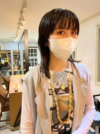 セミロング NOUN所属・eri kinjoのヘアスタイル