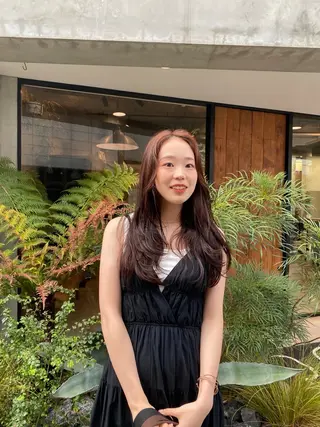 ロング 山田 綾乃/メンズカットのヘアスタイル