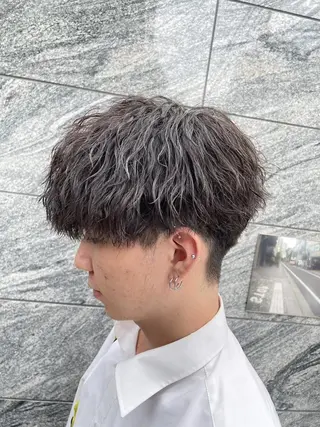 カラー 自分史上最高にカッコ よく🔥メンズ特化のヘアスタイル