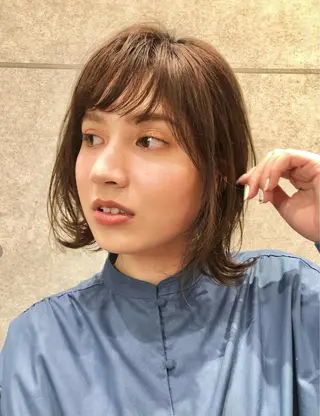 ショート M.SLASH自由が丘所属・【くせ毛/ショート/ ボブ】元太郎のヘアスタイル