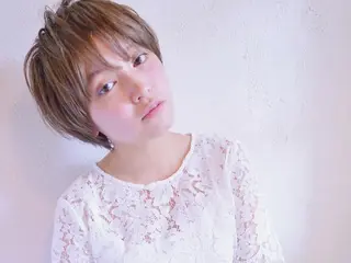 ショート カラー 小顔ショート✁ ⁂Yukari⁂のヘアスタイル
