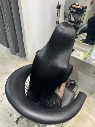 ロング カラー etora 渋谷所属・ワンホンヘア🇨🇳 髪質改善/itaruのヘアスタイル