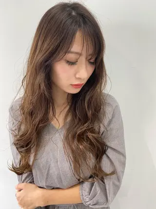 ロング カラー ヘアアレンジ ボブ、縮毛矯正👑 心斎橋/高城涼也のヘアスタイル