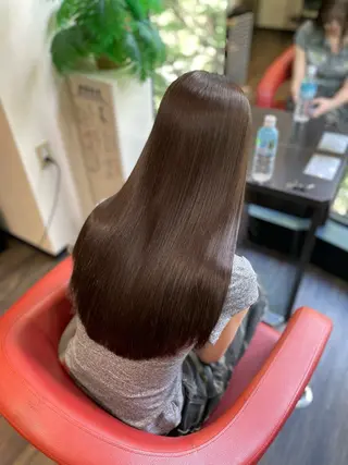 ロング 脇 麻紘のヘアスタイル