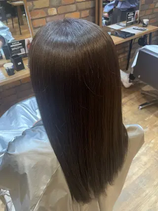 ロング アグヘアーヒート岐阜本巣店所属・伊賀 瑞月のヘアスタイル