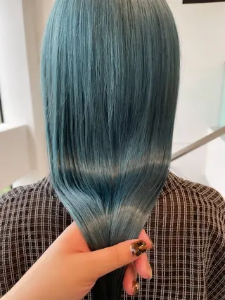 ミディアム カラー ヘアアレンジ ミニボブ/ブリーチ 🌈MISATOのヘアスタイル