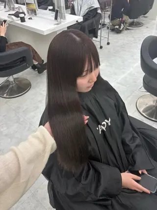 カラー 透明感ベージュ🤎 ナチュラルレイヤーのヘアスタイル