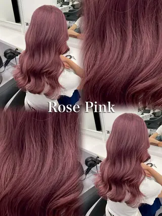 ロング カラー 韓国ヘア/赤み消し /大人透明感🫧のヘアスタイル